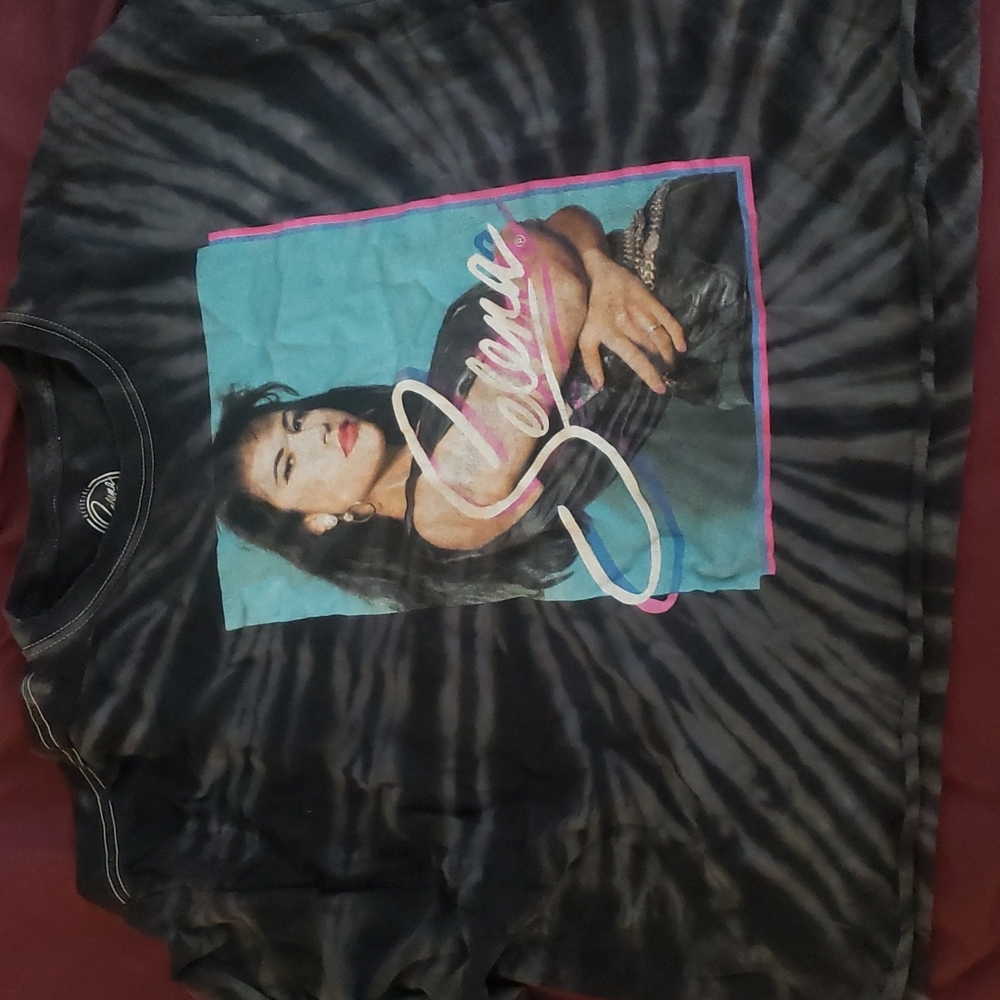 Selena Quintenilla long sleeve tye dye shirt